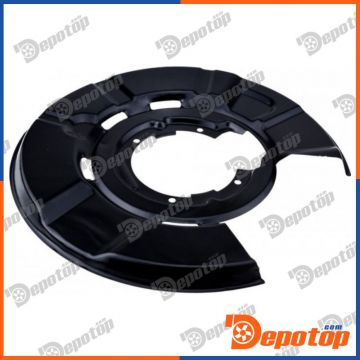 Déflecteur, disque de frein droite arrière pour BMW | HTO-BM-051, 34212283254